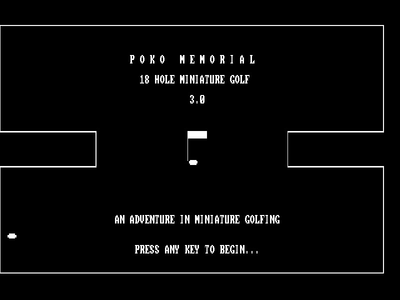 Poko Memorial Miniature Golf